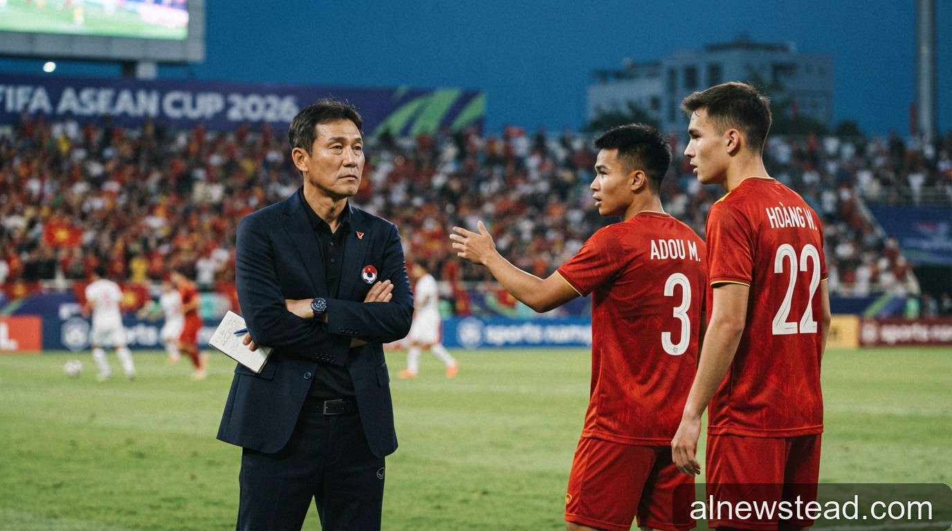 FIFA ASEAN Cup 2026: HLV Kim Sang-sik và canh bạc 'Việt kiều' tại Division 1